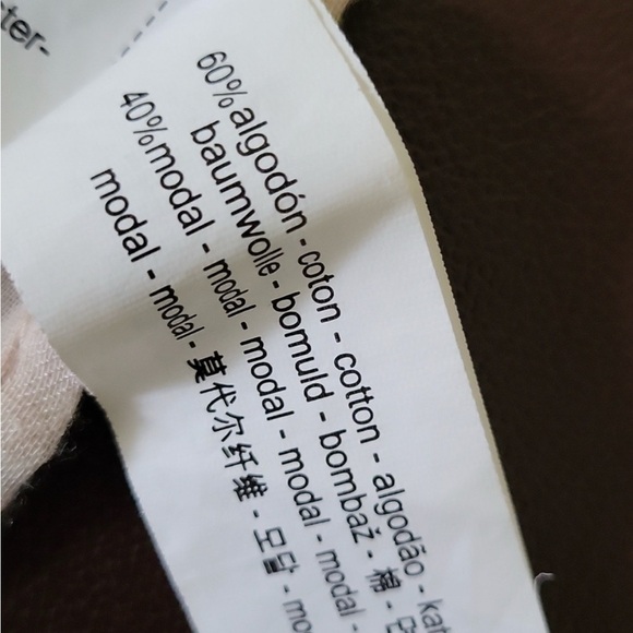 Zara Tie-Dye Embroidered Cream pink Top Cotton Cropped Shoulder ties Size S - Picture 10 of 10